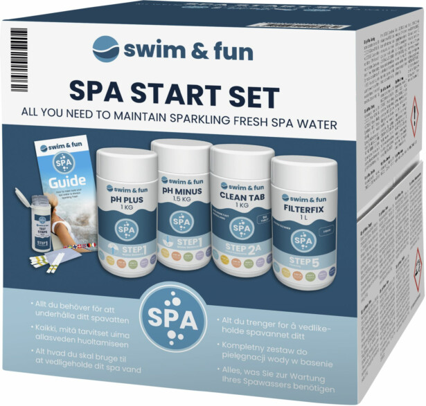 Vedenhoitosetti Swim & Fun Spa Start-Set