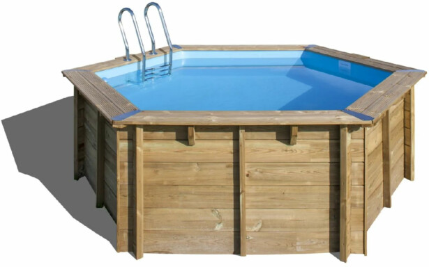 Uima-allas Gre by Swim & Fun Vanille 2, puurunkoinen, pyöreä, Ø400x119cm