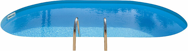 Upotettava uima-allas Gre by Swim & Fun, ovaalinmuotoinen, 600x320x120cm