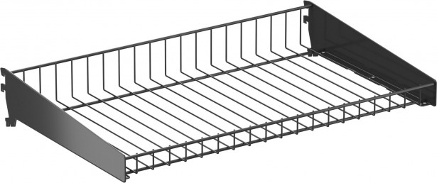 Lankakori Sovella 900x350mm, musta + kannattimet