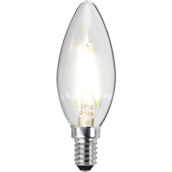 LED-kynttilälamppu Star Trading Illumination LED 351-01-1 Ø 35x98mm, E14, kirkas, 2,3W, 4000K, 270lm