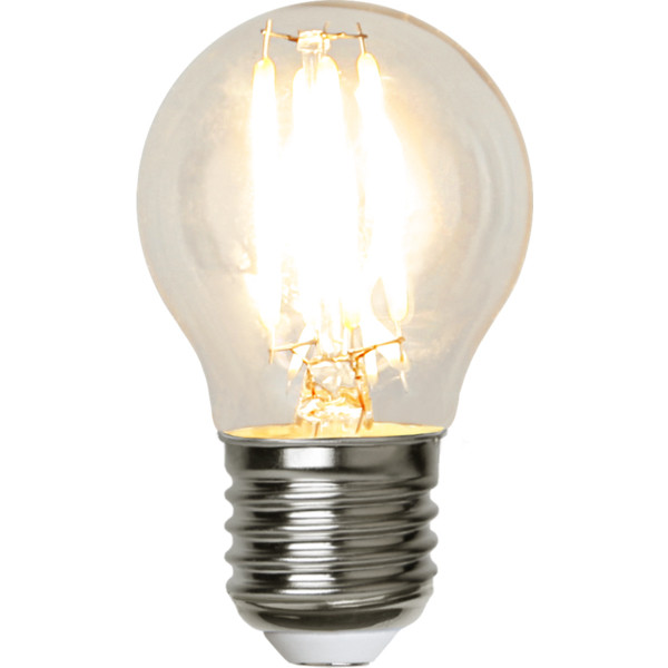LED-lamppu Star Trading Illumination LED 12-24V Low Voltage 357-71 Ø 45x78mm, E27, kirkas, 2W, 2700K, 250lm