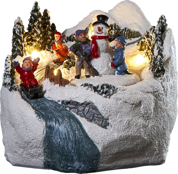 LED-pöytäkoriste Star Trading Winterville, 10.5cm