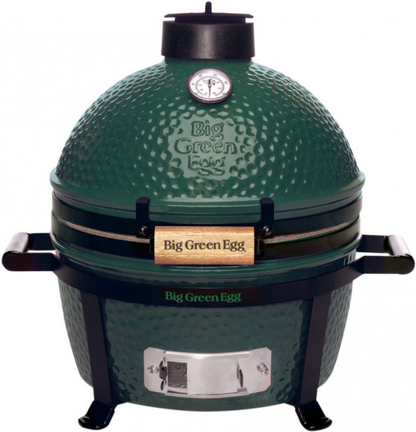 Hiiligrilli Big Green Egg Minimax sisältää tulipesän ja sivukahvat