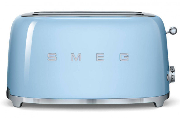 Leivänpaahdin Smeg TSF02PBEU, 4-viipaleen, pastellinsininen