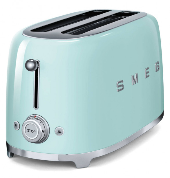 Leivänpaahdin Smeg TSF02PGEU, 4-viipaleen, mintunvihreä