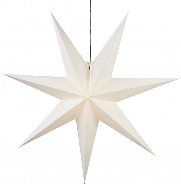 Valotähti Star Trading Frozen, 100cm, paperi, valkoinen