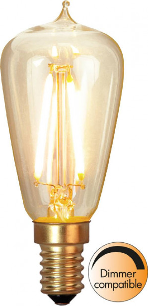 LED-lamppu Star Trading Decoration Soft Glow, Ø38x88mm, E14, 1.9W, 2200K, 120lm