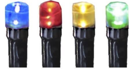 Mikro-LED-värivaloketju Star Trading, IP44, 300cm