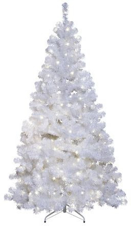LED-joulukuusi Star Trading Ottawa 210cm, IP44, valkoinen