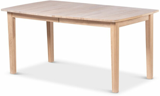 Jatkettava ruokapöytä Stenexpo Kivik 160/210x90cm valkoöljytty tammi