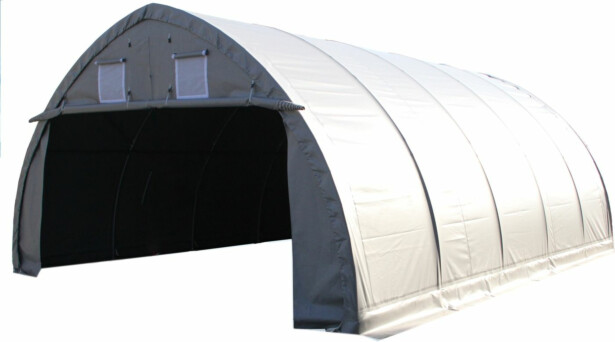 Kalustohalli Ranch, 6.1x12.8x3.66m, pvc, 900g