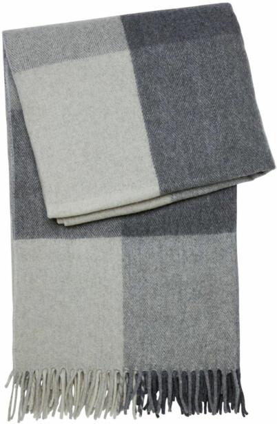 Torkkupeitto Svanefors Ulla, 130x170cm, harmaa