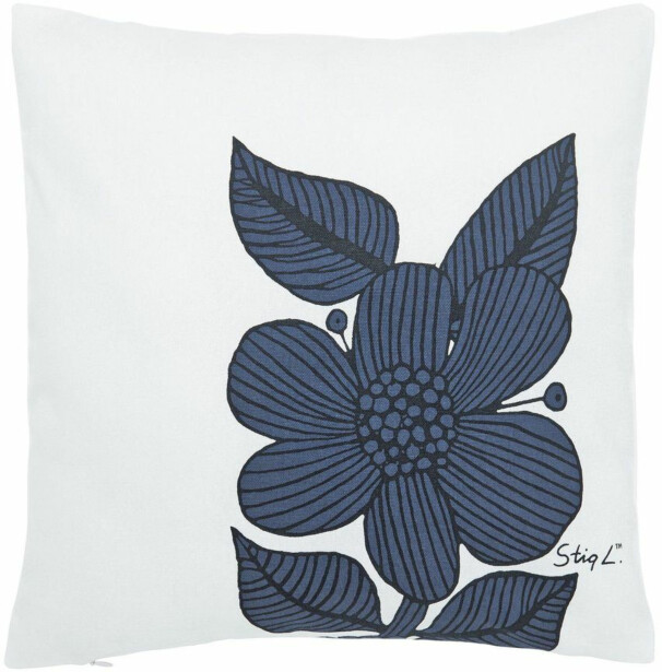 Koristetyynynpäällinen Svanefors Aster XL, 45x45cm, sininen