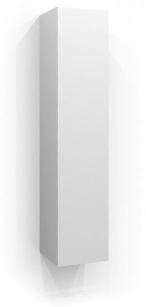 Korkea kaappi Svedbergs, 160x35cm, valkoinen