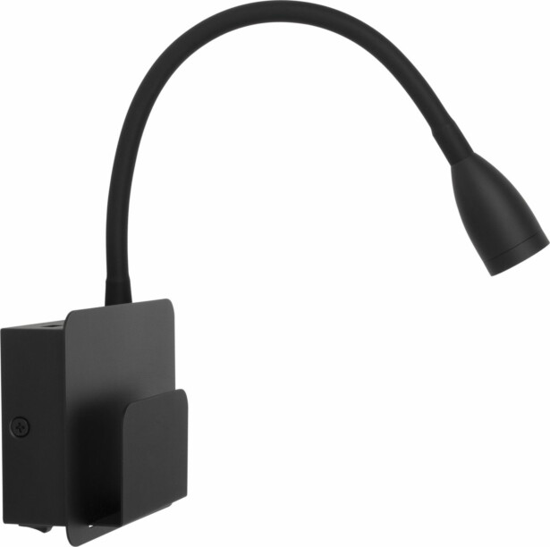 Seinävalaisin Sunwind Design USB 12V musta