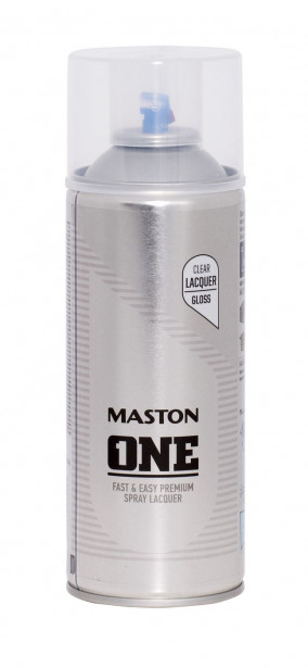 Spraymaali Maston ONE Kiiltävä Lakka, 400ml