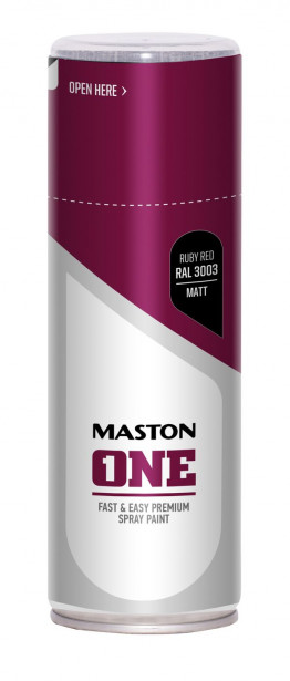 Spraymaali Maston ONE Matta, 400ml, eri värejä