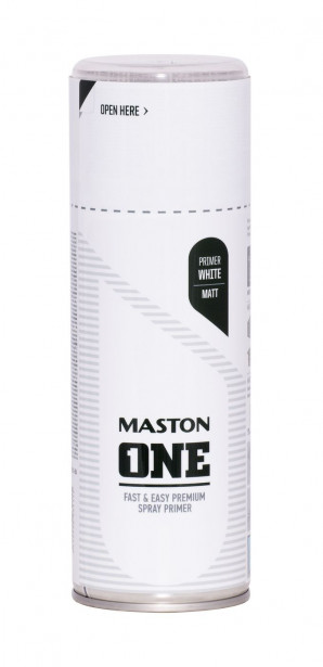 Spraymaali Maston ONE Pohjamaali 400ml, eri värejä