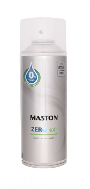 Spraymaali Maston Zero Kiiltävä lakka, 400ml