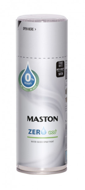 Spraymaali Maston Zero Listavalkoinen NCS S 0502-Y, 400ml