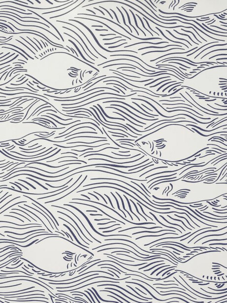 Tapetti FermLiving B, sininen