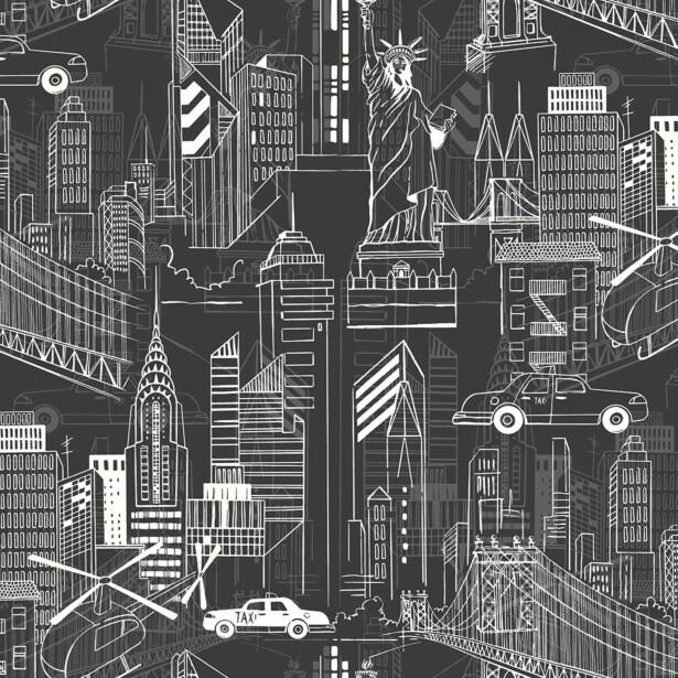Tapetti Fiona No Limits Big City