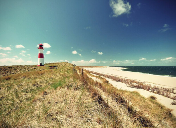 Kuvatapetti A.S. Creation Designwalls Lighthouse, 350x255cm, sininen/ruskea