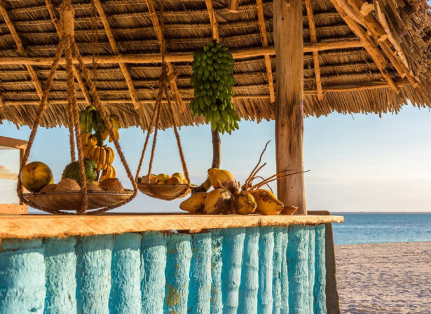 Kuvatapetti A.S. Creation Designwalls BeachBar, 350x255cm, ruskea