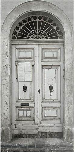 Kuvatapetti Galerie Global Fusion Digital Door, 106x219cm, harmaa
