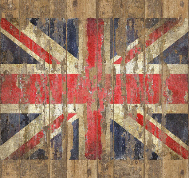 Kuvatapetti Galerie Grunge Digital Union Jack, 250x265cm