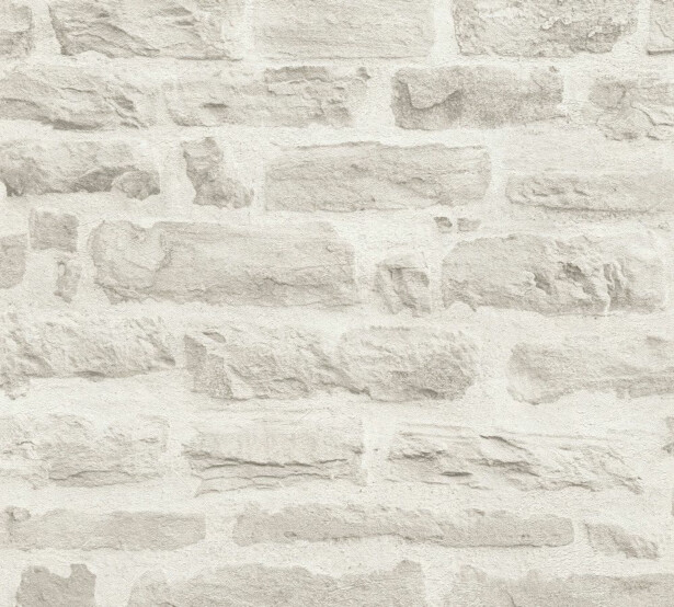 Tapetti A.S. Creation Best of Wood'n Stone II D T5804, valkoinen