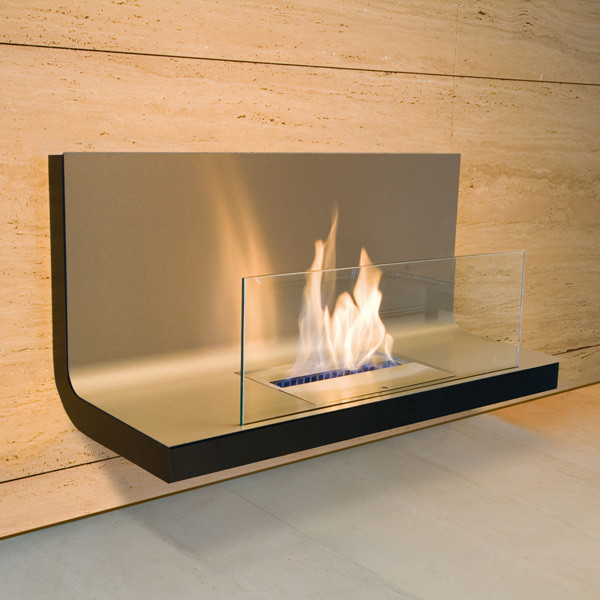 Biotakka Wall Flame, 83x46x40cm, rosteri/musta, seinään