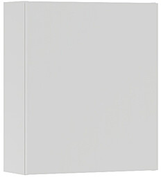 Seinäkaappi Temal, oikeakätinen, 50x20x58.6 cm, valkoinen (01)