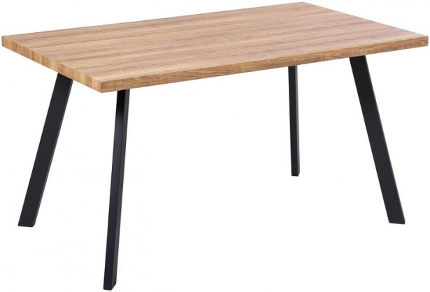 Ruokapöytä Tenstar West, 80x140cm, ruskea