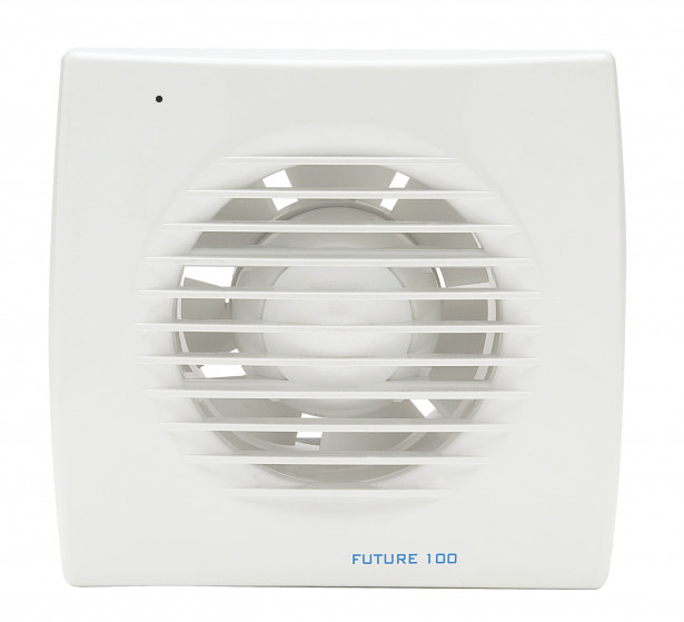 Kylpyhuonepuhallin Thermex Future 100, ajastin- ja kosteusohjaus, säädettävä