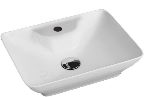Malja-allas Tammiholma Silves, 520x400x115mm, valkoinen