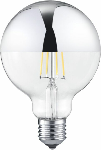 LED-lamppu Trio E27, filament, pääpeili, G95, 7W, 680lm, 2700K