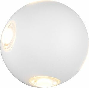 LED-seinävalaisin Trio Avisio 4, mattavalkoinen, ylös/alas/sivuille