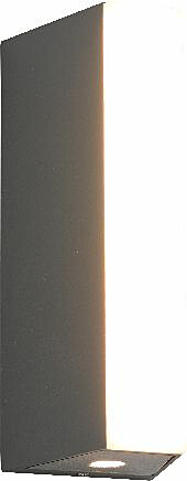 LED-seinävalaisin Trio Marne, 15.5cm, antrasiitti