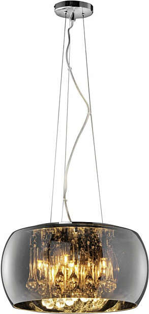 Riippuvalaisin Trio Vapore Ø400x1500 mm, kromi