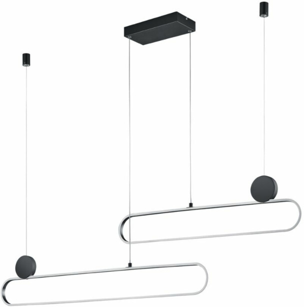 LED-riippuvalaisin Trio Grant, eri värejä