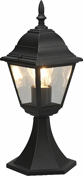 Pylväsvalaisin Trio Livenza, 1-os, 36.5cm, E27, mattamusta