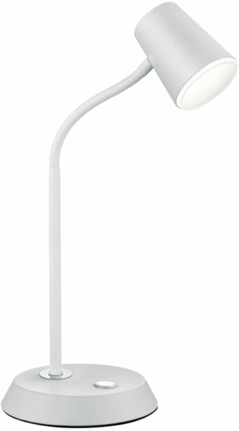 LED-pöytävalaisin Trio Narcos 380x150 mm, valkoinen