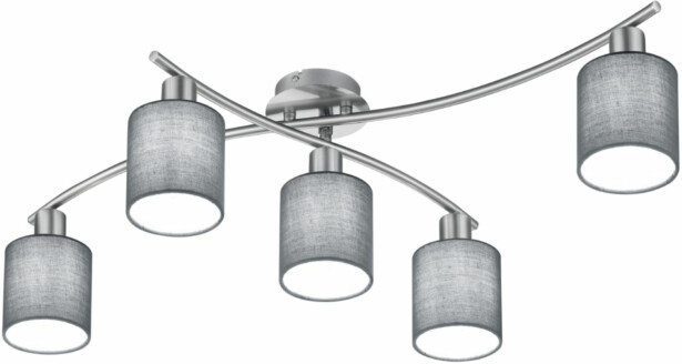 Kattovalaisin Trio Garda, 750x220x442 mm, harmaa