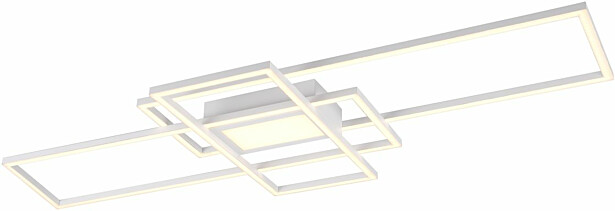 Kattovalaisin Trio Irvine LED, mattavalkoinen, Verkkokaupan poistotuote