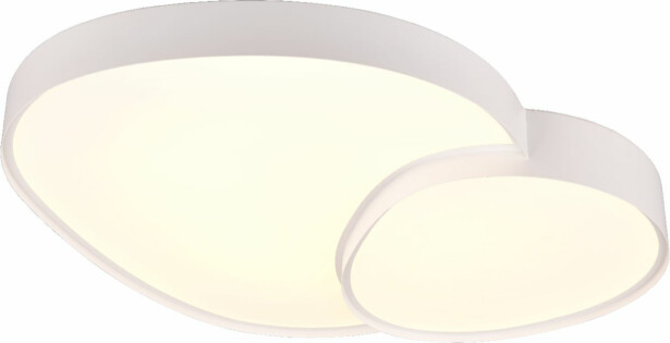 LED-kattovalaisin Trio Rise, 77cm, mattavalkoinen