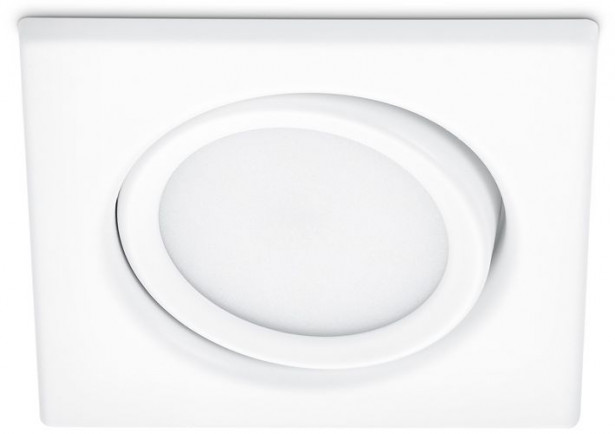 LED-alasvalo Trio Rila, 80x34x80mm, IP20, mattavalkoinen