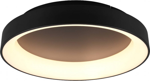 Kattovalaisin Trio Girona LED, Ø60cm, mattamusta