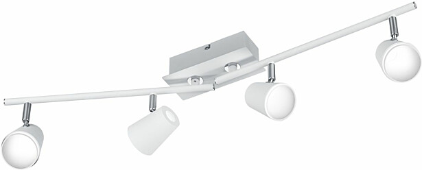 LED-kattospotti Trio Narcos 200x815x80 mm, valkoinen